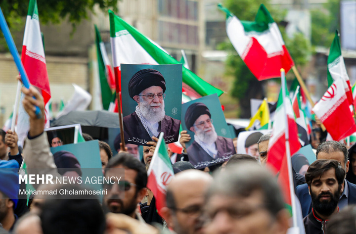 راهپیمایی روز قدس در بوشهر