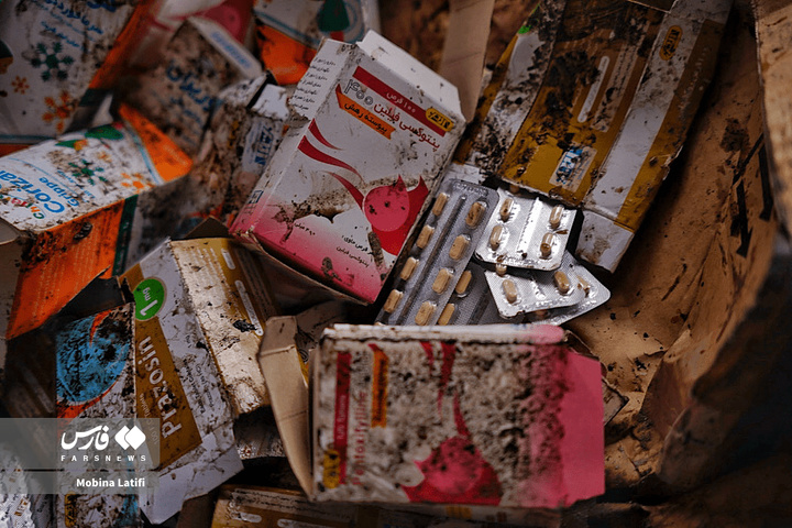 حمله موشکی به انبار ذخیره دارو و شیرخشک در همدان