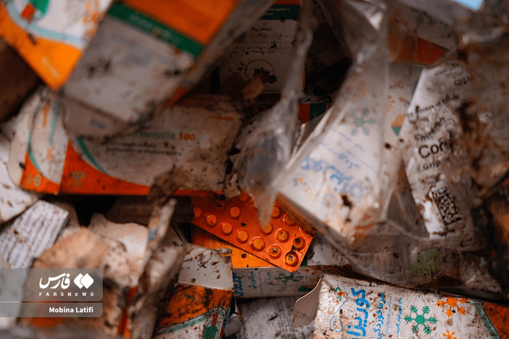 حمله موشکی به انبار ذخیره دارو و شیرخشک در همدان