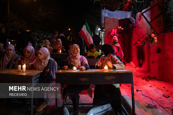 اعتراض دانش‌آموزان مقابل دفتر سازمان ملل در تهران