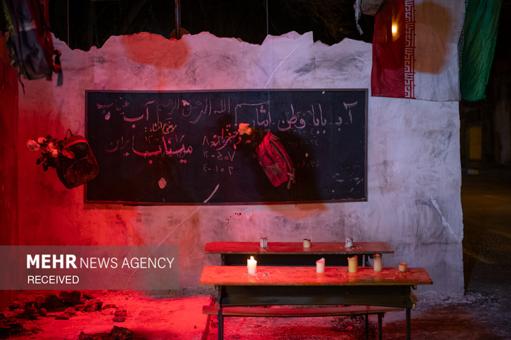 اعتراض دانش‌آموزان مقابل دفتر سازمان ملل در تهران