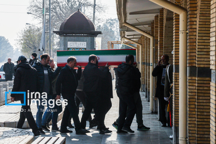 تشییع و تدفین پیکر شهید امیر سرلشکر خلبان عزیز نصیرزاده