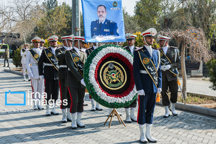 تشییع و تدفین پیکر شهید امیر سرلشکر خلبان عزیز نصیرزاده