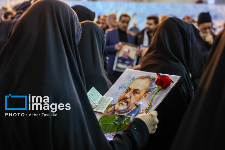 تشییع و تدفین پیکر شهید امیر سرلشکر خلبان عزیز نصیرزاده