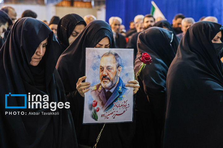 تشییع و تدفین پیکر شهید امیر سرلشکر خلبان عزیز نصیرزاده