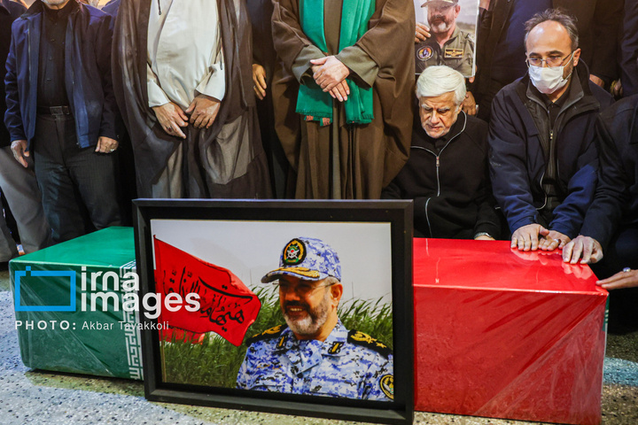 تشییع و تدفین پیکر شهید امیر سرلشکر خلبان عزیز نصیرزاده