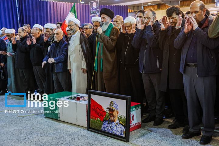 تشییع و تدفین پیکر شهید امیر سرلشکر خلبان عزیز نصیرزاده