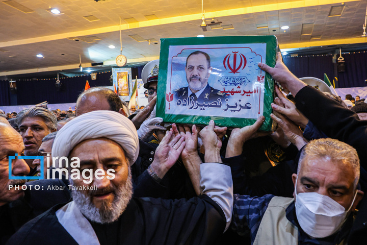 تشییع و تدفین پیکر شهید امیر سرلشکر خلبان عزیز نصیرزاده