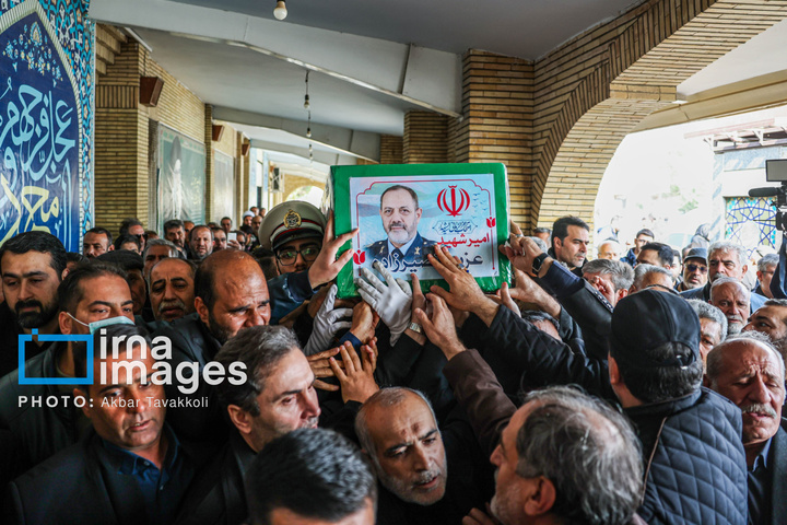 تشییع و تدفین پیکر شهید امیر سرلشکر خلبان عزیز نصیرزاده