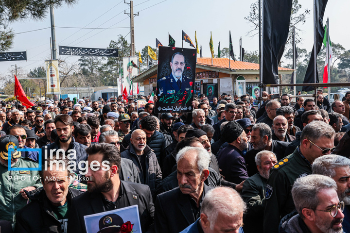 تشییع و تدفین پیکر شهید امیر سرلشکر خلبان عزیز نصیرزاده