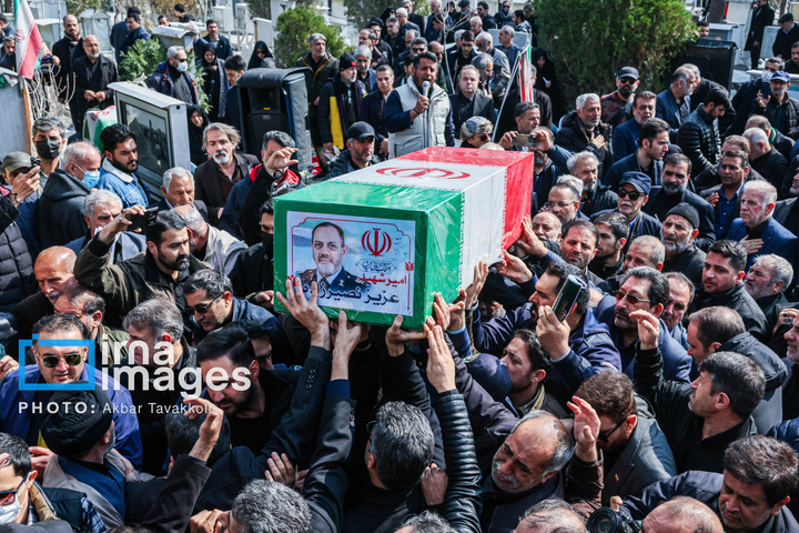 تشییع و تدفین پیکر شهید امیر سرلشکر خلبان عزیز نصیرزاده