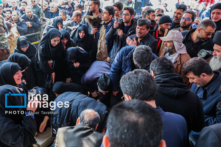 تشییع و تدفین پیکر شهید امیر سرلشکر خلبان عزیز نصیرزاده