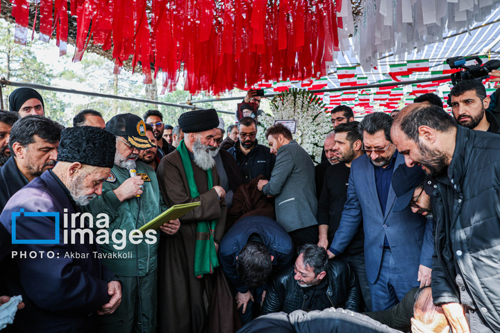 تشییع و تدفین پیکر شهید امیر سرلشکر خلبان عزیز نصیرزاده