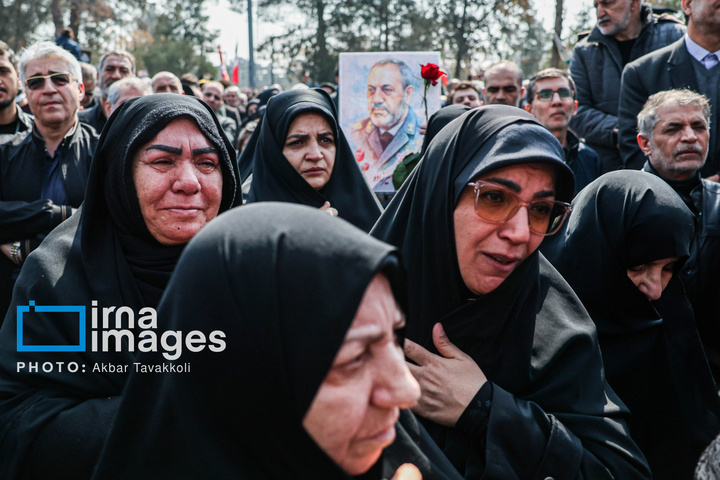 تشییع و تدفین پیکر شهید امیر سرلشکر خلبان عزیز نصیرزاده