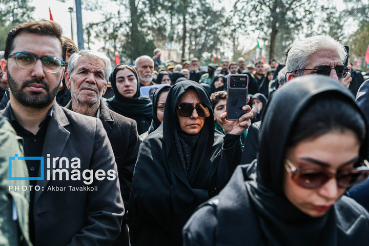 تشییع و تدفین پیکر شهید امیر سرلشکر خلبان عزیز نصیرزاده