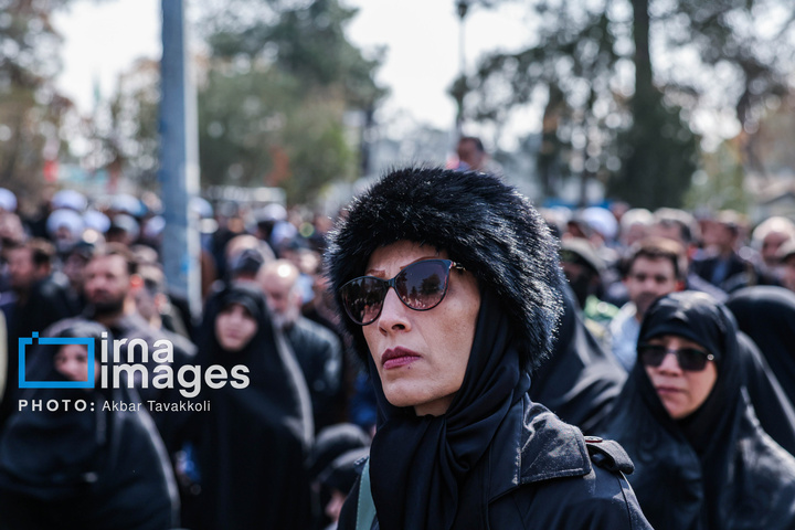 تشییع و تدفین پیکر شهید امیر سرلشکر خلبان عزیز نصیرزاده