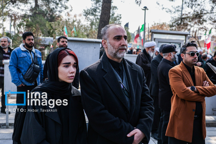 تشییع و تدفین پیکر شهید امیر سرلشکر خلبان عزیز نصیرزاده