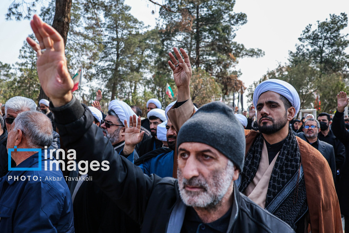 تشییع و تدفین پیکر شهید امیر سرلشکر خلبان عزیز نصیرزاده