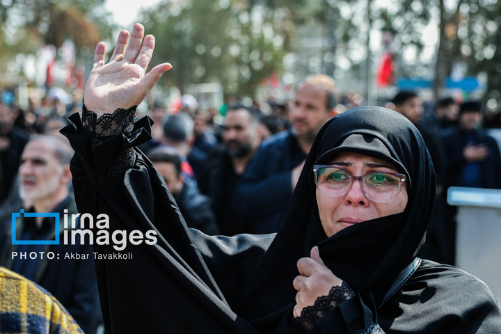 تشییع و تدفین پیکر شهید امیر سرلشکر خلبان عزیز نصیرزاده