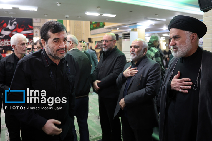 وداع با پیکر شهید «علی شمخانی» نماینده رهبری و دبیر شورای دفاع