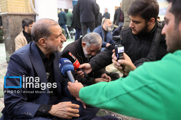 وداع با پیکر شهید «علی شمخانی» نماینده رهبری و دبیر شورای دفاع