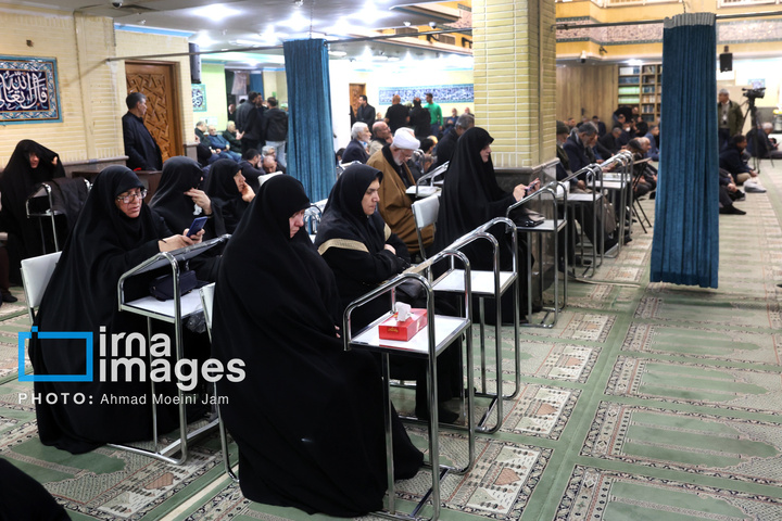 وداع با پیکر شهید «علی شمخانی» نماینده رهبری و دبیر شورای دفاع