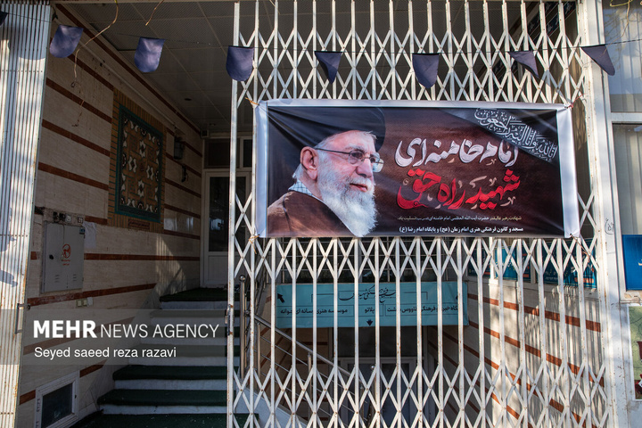 در عزای سید الشهداء انقلاب اسلامی ایران