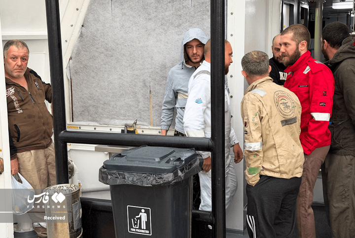 وضعیت کشتی های آمریکایی در خلیج فارس