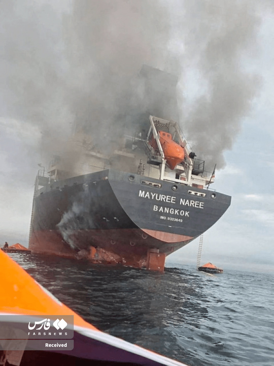 وضعیت کشتی های آمریکایی در خلیج فارس