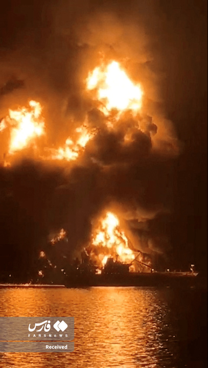 وضعیت کشتی های آمریکایی در خلیج فارس