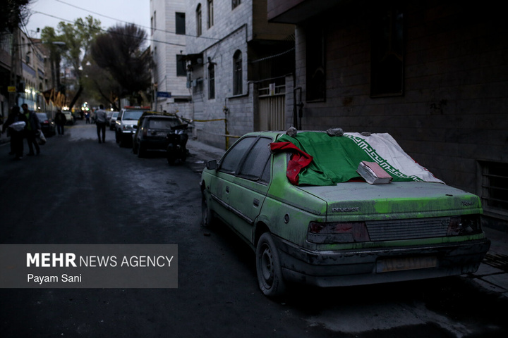 آثار تجاوز به مناطق مسکونی تهران