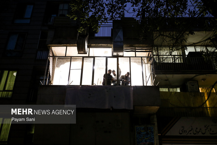 آثار تجاوز به مناطق مسکونی تهران