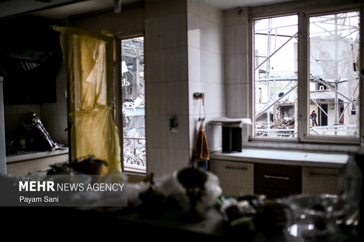 آثار تجاوز به مناطق مسکونی تهران