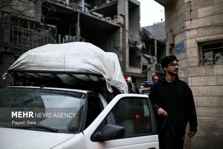 آثار تجاوز به مناطق مسکونی تهران