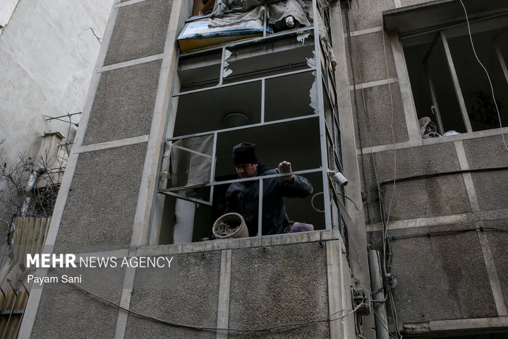 آثار تجاوز به مناطق مسکونی تهران