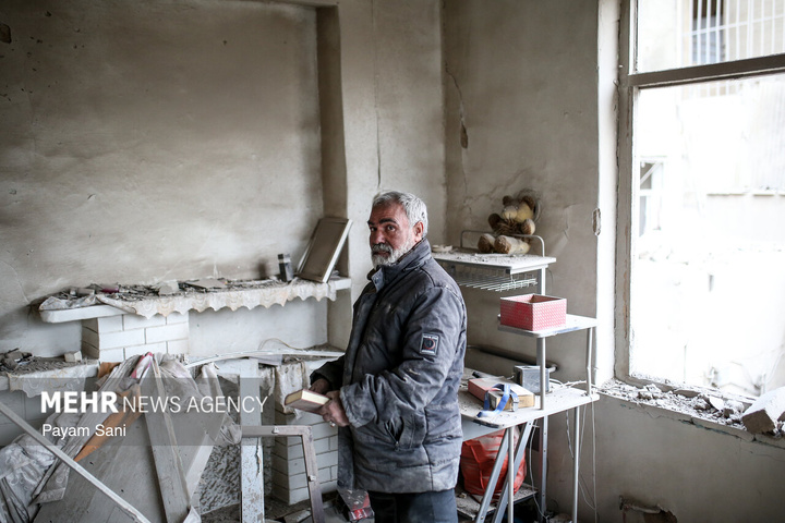 آثار تجاوز به مناطق مسکونی تهران