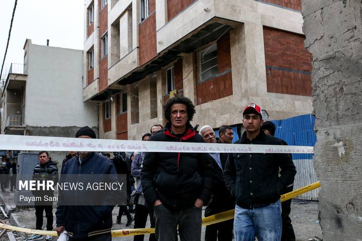 آثار تجاوز به مناطق مسکونی تهران