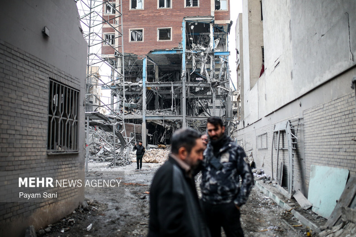 آثار تجاوز به مناطق مسکونی تهران