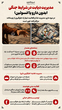 مدیریت دیابت در شرایط جنگی بدون دارو یا انسولین