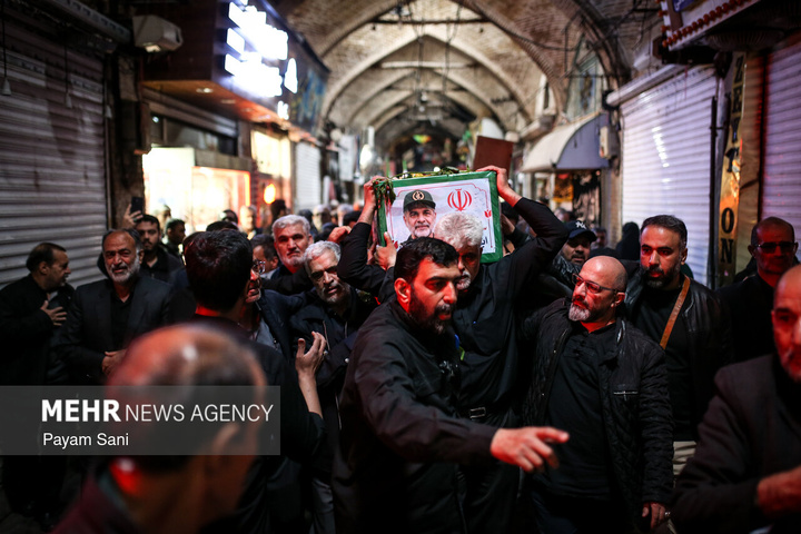 مراسم تشییع و تدفین سردار سرلشکر پاسدار شهید ابوالقاسم بابائیان