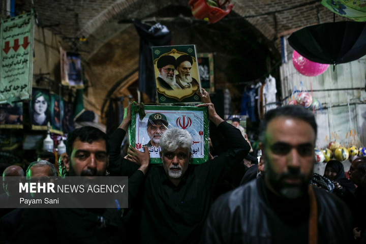 مراسم تشییع و تدفین سردار سرلشکر پاسدار شهید ابوالقاسم بابائیان