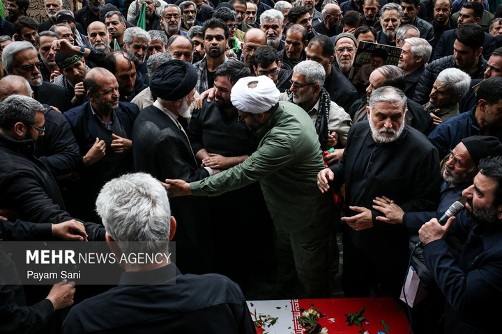 مراسم تشییع و تدفین سردار سرلشکر پاسدار شهید ابوالقاسم بابائیان
