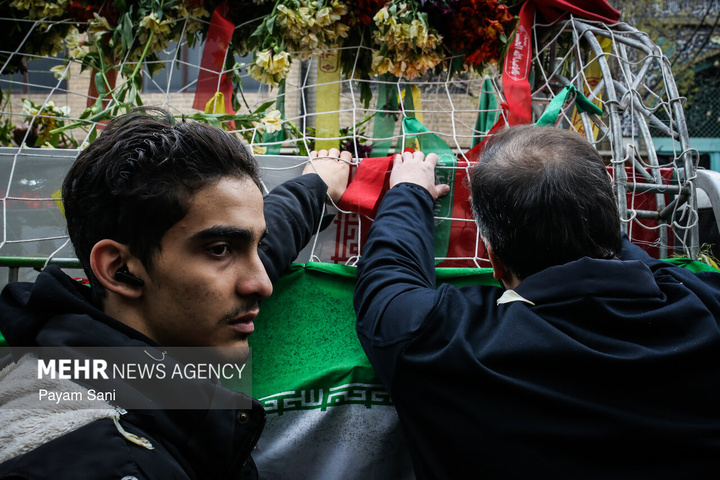 مراسم تشییع و تدفین سردار سرلشکر پاسدار شهید ابوالقاسم بابائیان