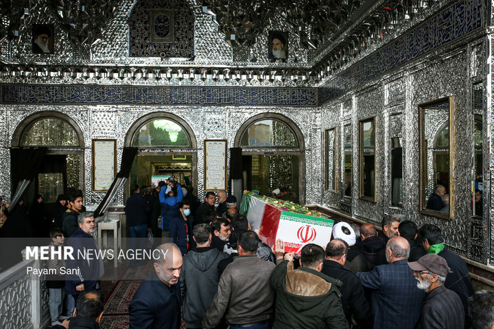 مراسم تشییع و تدفین سردار سرلشکر پاسدار شهید ابوالقاسم بابائیان