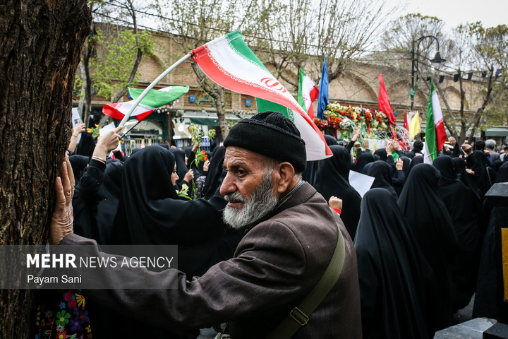 مراسم تشییع و تدفین سردار سرلشکر پاسدار شهید ابوالقاسم بابائیان