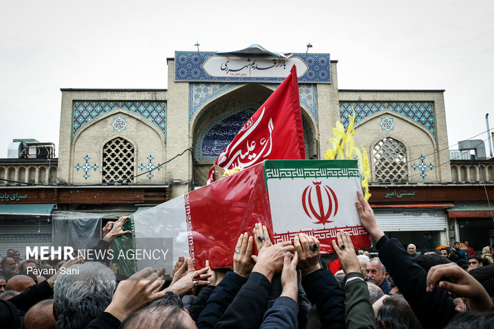 مراسم تشییع و تدفین سردار سرلشکر پاسدار شهید ابوالقاسم بابائیان