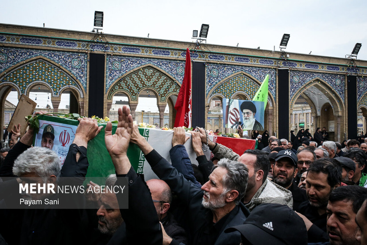 مراسم تشییع و تدفین سردار سرلشکر پاسدار شهید ابوالقاسم بابائیان