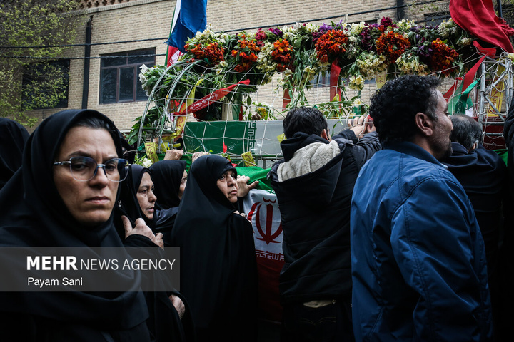 مراسم تشییع و تدفین سردار سرلشکر پاسدار شهید ابوالقاسم بابائیان