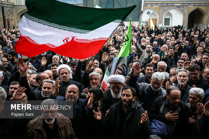 مراسم تشییع و تدفین سردار سرلشکر پاسدار شهید ابوالقاسم بابائیان