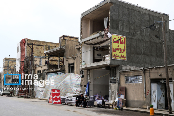 آثار حملات هوایی به مناطق مسکونی در ارومیه